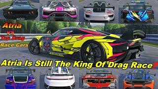 Drive Zone Online || Atria vs Top Drag Race Cars (Best Drag Tune)