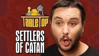 Settlers of Catan: Wil Wheaton, Jane Espenson, James Kyson, Neil Grayston. TableTop Episode 2