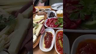 Traditional Turkish breakfast in Istanbul - Yiğit Sofram Gözleme ve Kahvaltı