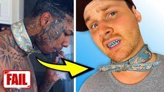 I Bought BlueFace's $700,000 Bandana Collar Chain.. NOT Sick..FAIL.