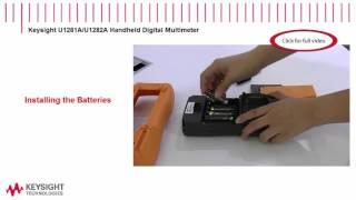 The Keysight U1281A/U1282A Handheld Digital Multimeter Intro Video