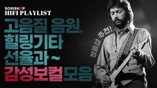 [Playlist] 스피커 테스트를 위한 힐링기타 선율과 감성보컬 음악 고음질 모음 "청음샵에서는 어떤 음악을 틀어줄까?" 소리샵 추천 오디오