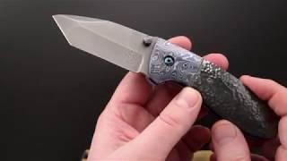 Tom Krein Custom Deluxe Alpha Tanto Flipper