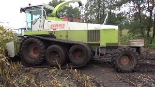 Maïs 2012 | Claas Jaguar 690 Terra Trac van Loonbedrijf Kloosterman | John Deere 7710 | Case IH 1056