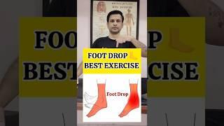 Best Exercise for FOOT DROP Recovery #shorts #physiotherapy