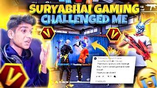 Surya Bhai Gaming Challenged me1 vs 4Solo Vs Squad In Rank Match in Telugu | Dhanush FF Gamer |