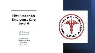 First Response Emergency Care Level 4