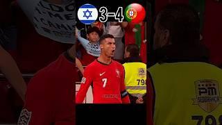 Ronaldo Injured Portugal Comeback against Israel  #ronaldo #shorts #youtube #football