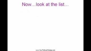 How to Book Parties for your Home Party Sales Business - Video 5