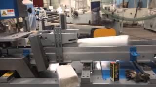 Automatic towel paper band saw cutting machine