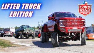 Lifted Trucks at LST Cruise 2024 Lonestar Throwdown