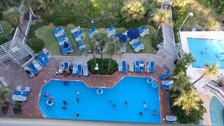 Sea Crest Beach Resort Myrtle Beach 10th Floor summer evening view