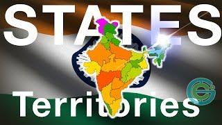 The States + territories of India EXPLAINED Geography Now!