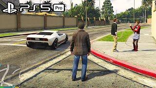 GTA 5 PS5 PRO Gameplay Ray Tracing 4K 60FPS