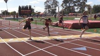 2018 TF - Mt Carmel - 300 Hurdles (Boys, Heats 1-3)