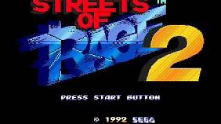  Streets of Rage 2 Soundtrack - Intro / Mr. X Mansion