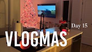 VLOGMAS Day 15 | Sunday Reset: Cleaning, Football, Hookah, Chipotle