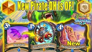 Patches Is BACK With Most Broken Pirate Demon Hunter Deck At Perils in Paradise| Hearthstone