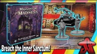 SILENT unboxing: Sanctum of Twilight expansion for Mansions of Madness: Second Edition