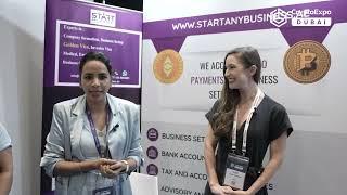 Interview of START ANY BUSINESS at Crypto Expo Dubai 2023
