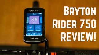 Bryton Rider 750 GPS review - a genuine premium alternative?