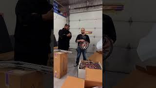 Sugaman Onnat & his paint man giving those Dey flowers who deserve em