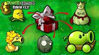 OPENING THE LUCKY BOX SUMMONS A SPECIAL PLANT || SURVIVE - PLANTS VS ZOMBIES HYBRID 2.1