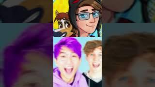 Kreekcraft VS Roblox youtubers | subs #shorts #roblox #youtubers