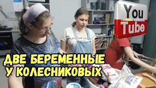 Колесниковы /2 беременные у Колесниковых /Обзор Влогов /7-Я Колесниковы