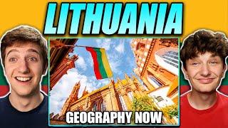 Americans React to Geography Now Lithuania