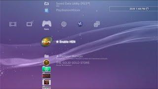 How to Install FREE GoldStore On PS3 HEN 4.91