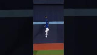 What a catch ️ #torontobluejays #bluejays #baseball #shorts #wow