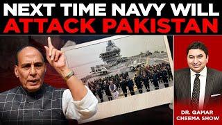 Rajnath goes at INS Vikrant Says Next Time Navy will Attack Pak: India is Global not Regional Power