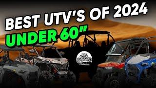 Top 5 Trail Model UTV's Under 60" Wide In 2024!