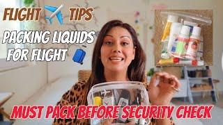 How to Carry Liquids In FLIGHT ? Travel Tips and Tricks | Mamta Sachdeva |TravelwithMamta