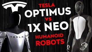 Best Humanoid Robot: Tesla Optimus vs 1X NEO | Head to Head Comparison