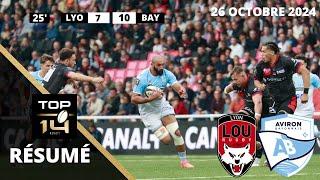 Top14 : le résumé de Lyon (LOU) vs Bayonne - Journée 8 Saison 2024/25