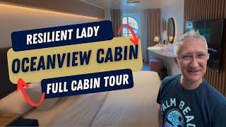 Exploring Our Oceanview Cabin | Virgin Voyages Resilient Lady! - FULL CABIN TOUR