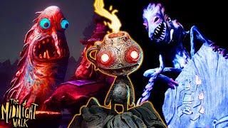A Beautiful Tim Burton Inspired Horror Game! - THE MIDNIGHT WALK Gameplay
