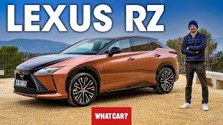 NEW Lexus RZ 450e review – better than a BMW iX3? | What Car?