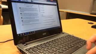 How to Click and Tap on a Chromebook