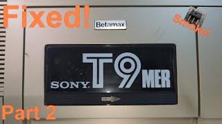 Sony Betamax SL-T9MER - Opulence fixed! Part 2