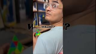 He INTERRUPTED!? Then made me break RECORD! #rubikscube #cubing #funny