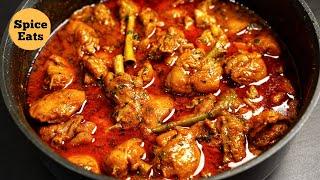 SPICE EATS HOME CHICKEN CURRY | SPICE EATS CHICKEN GRAVY RECIPE