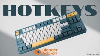 Hotkeys: Blender Addon That Ends Your Shortcut Struggles Forever