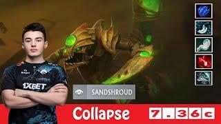 [DOTA 2] TSpirit.Collapse the SANDKING [Team Spirit vs LGD Gaming] [Clavision: Snow Ruyi]