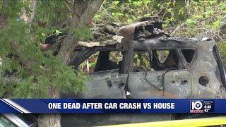 Temple, Texas police identify driver killed after crashing car into home