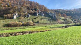 Spätherbstliche Radtour im Lautertal - MTB