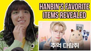 Sung Hanbin's favorite item revealed for the first time‼️| ELLE KOREA | ZEROBASEONE REACTION