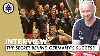 Whats the reason for success of the German climbing team? We talked to Trainer Ingo Filzwieser